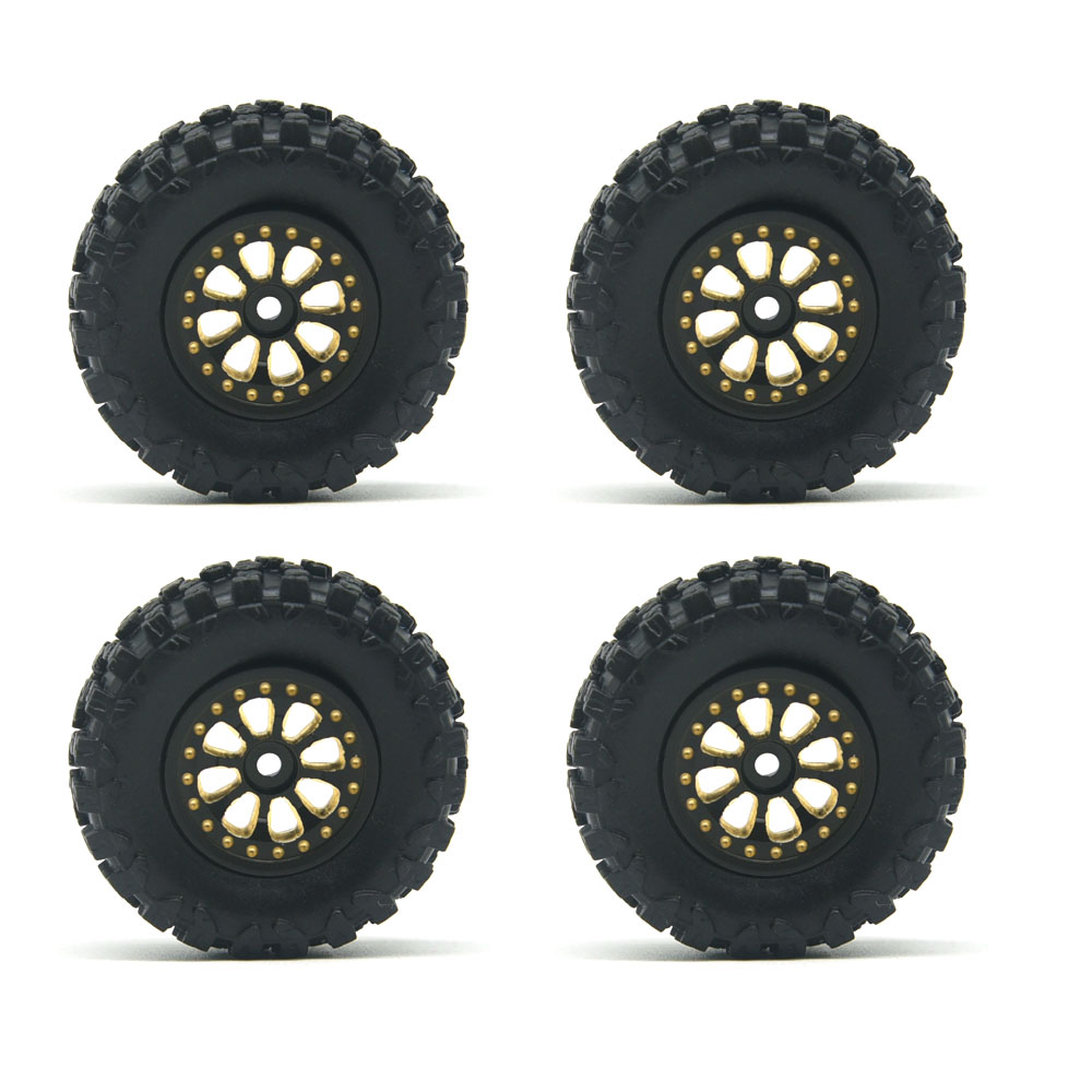 Rc Jeep Hobby - HOT TEAM Hobby ブラスオフセット0.7インチホイールタイヤ AXIAL SCX30