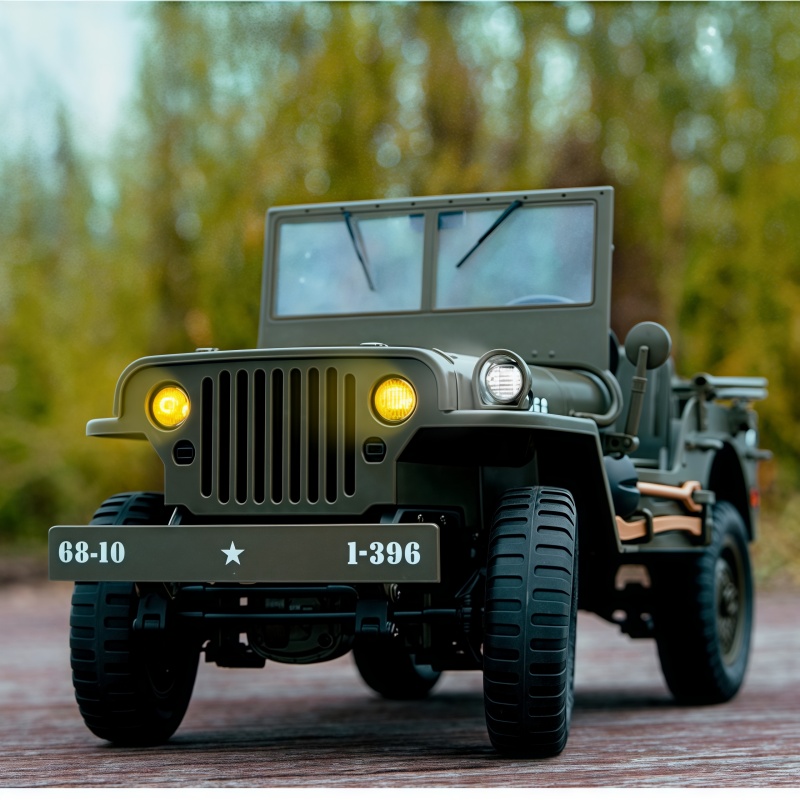 Rc Jeep Hobby - JJRC C8815 1/10 ウィリスジープ RCカー 4x4