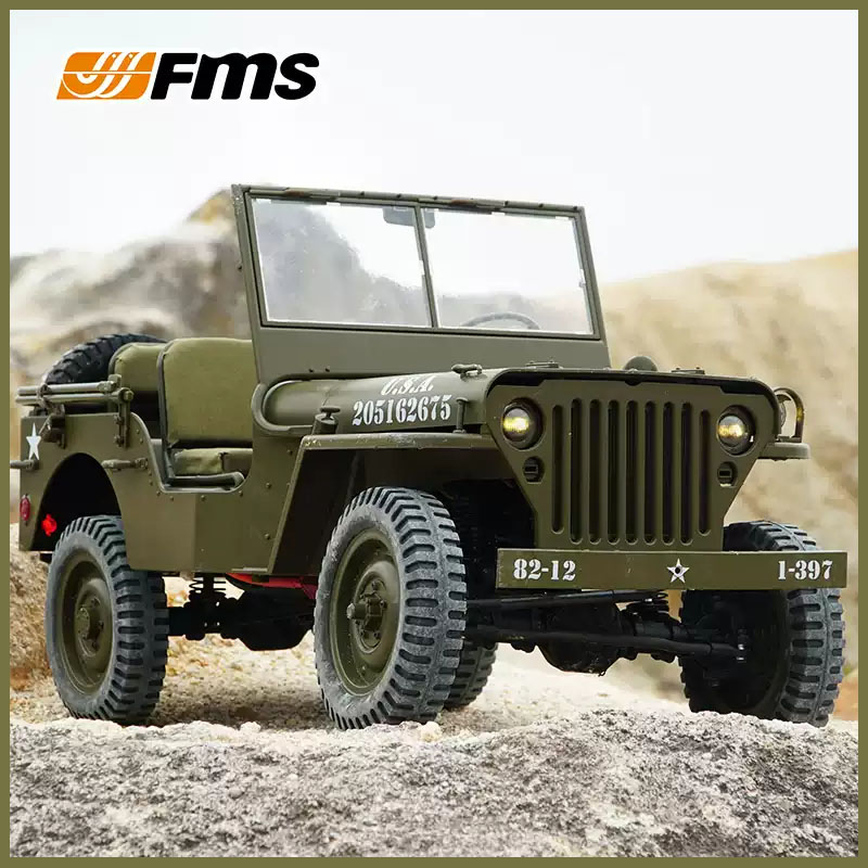 Rc Hobby Products - FMS 1/6 クライマー 1941 ウィリス MB