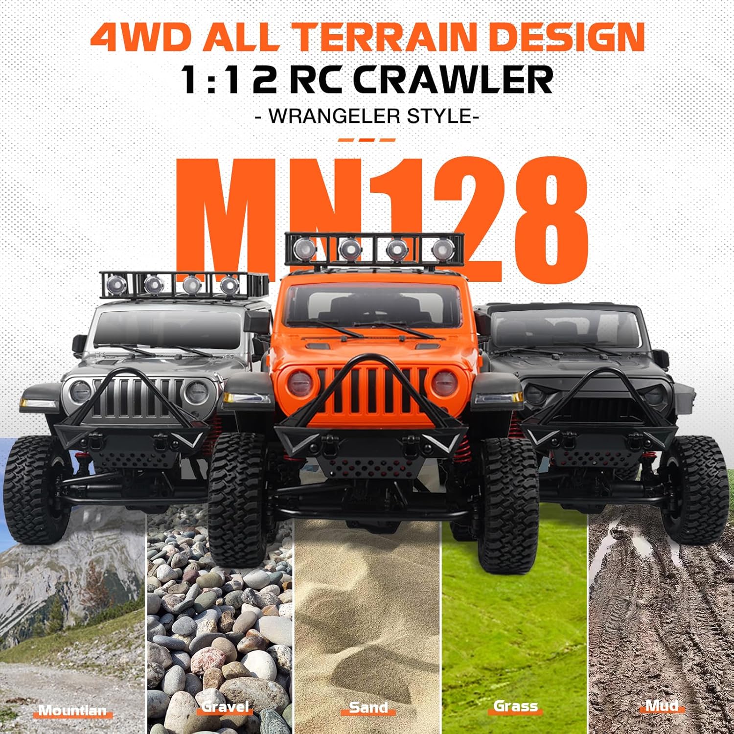 1/12スケール 4x4 4WD RCロッククローラーオフロ - Rc Jeep Hobby のレビューと価格