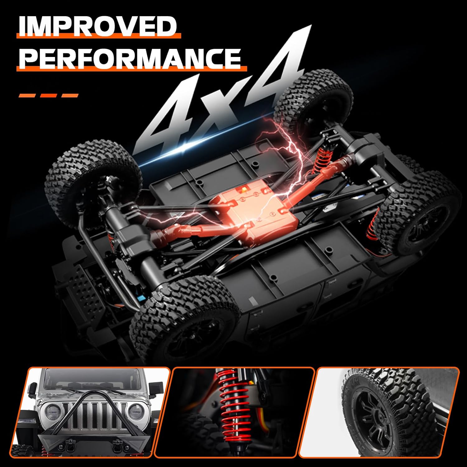 1/12スケール 4x4 4WD RCロッククローラーオフロ - Rc Jeep Hobby のレビューと価格