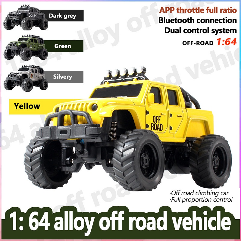 ミニ合金RCロッククローラー1:64ホビーリモートコントロー - Rc Jeep Hobby のレビューと価格
