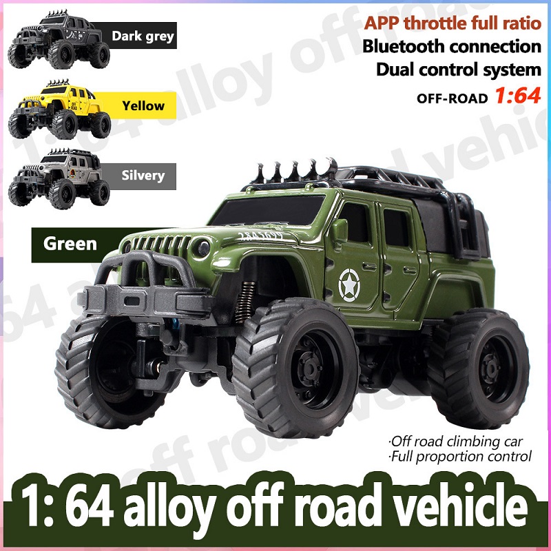 ミニ合金RCロッククローラー1:64ホビーリモートコントロー - Rc Jeep Hobby のレビューと価格