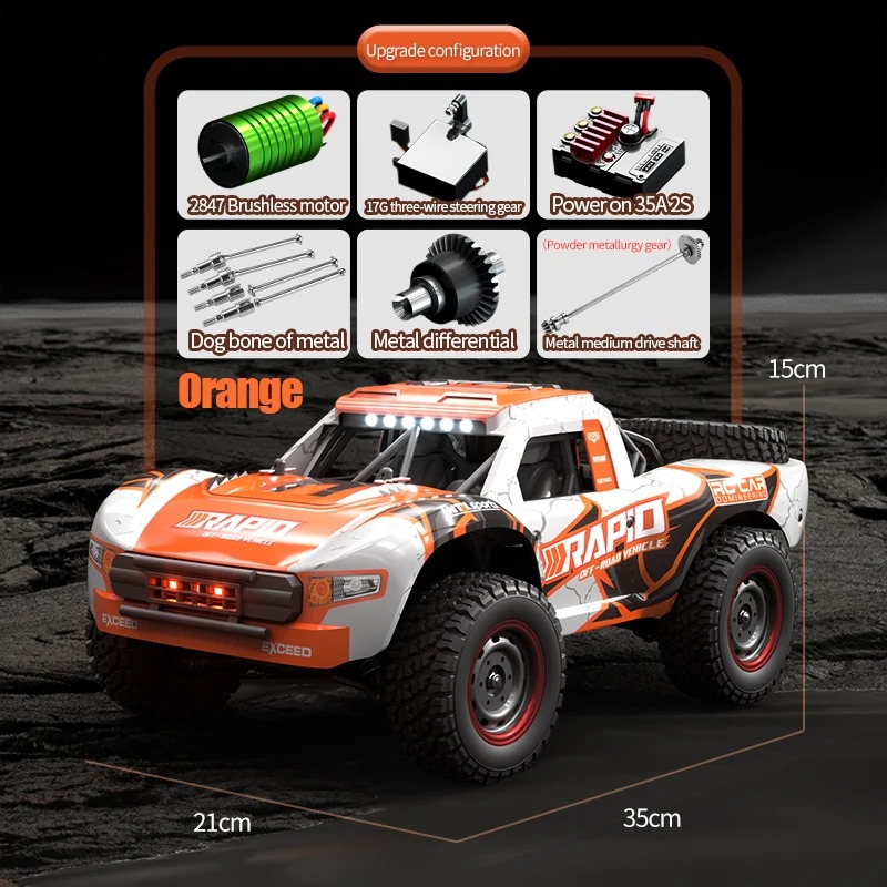 JJRC Q130 1:16 70 キロ/h 4WD RC  - Rc Hobby Grade Cars のレビューと価格