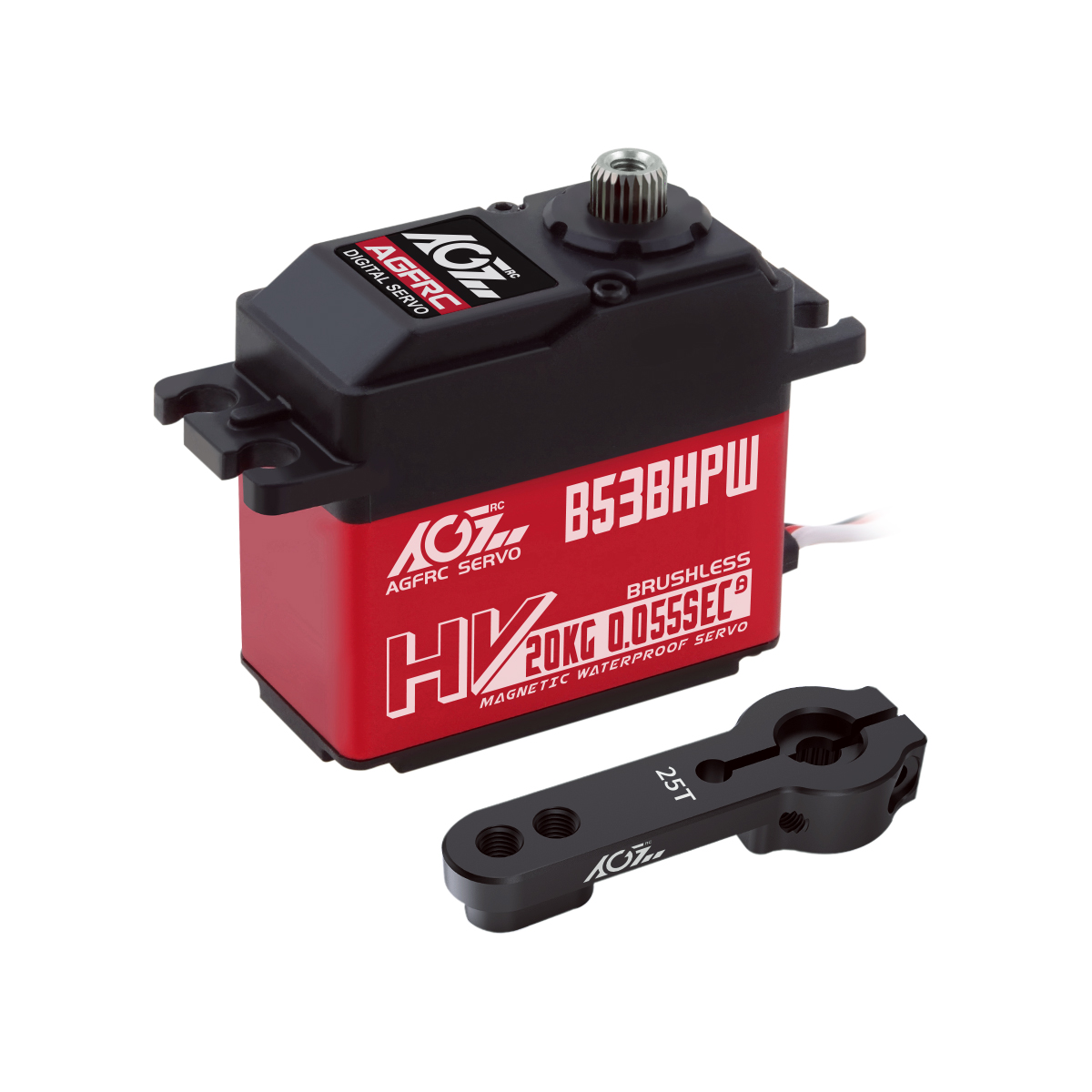 AGFRC サーボ B53BHPW HV スーパースピード  - Rc Hobby Products のレビューと価格