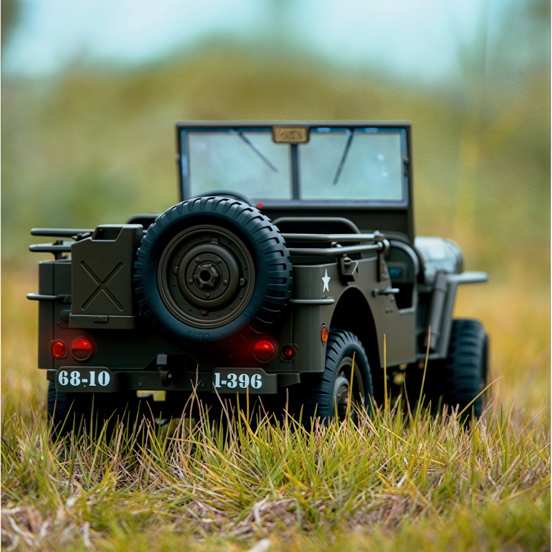 JJRC C8815 1/10 ウィリスジープ RCカー 4 - Rc Jeep Hobby のレビューと価格