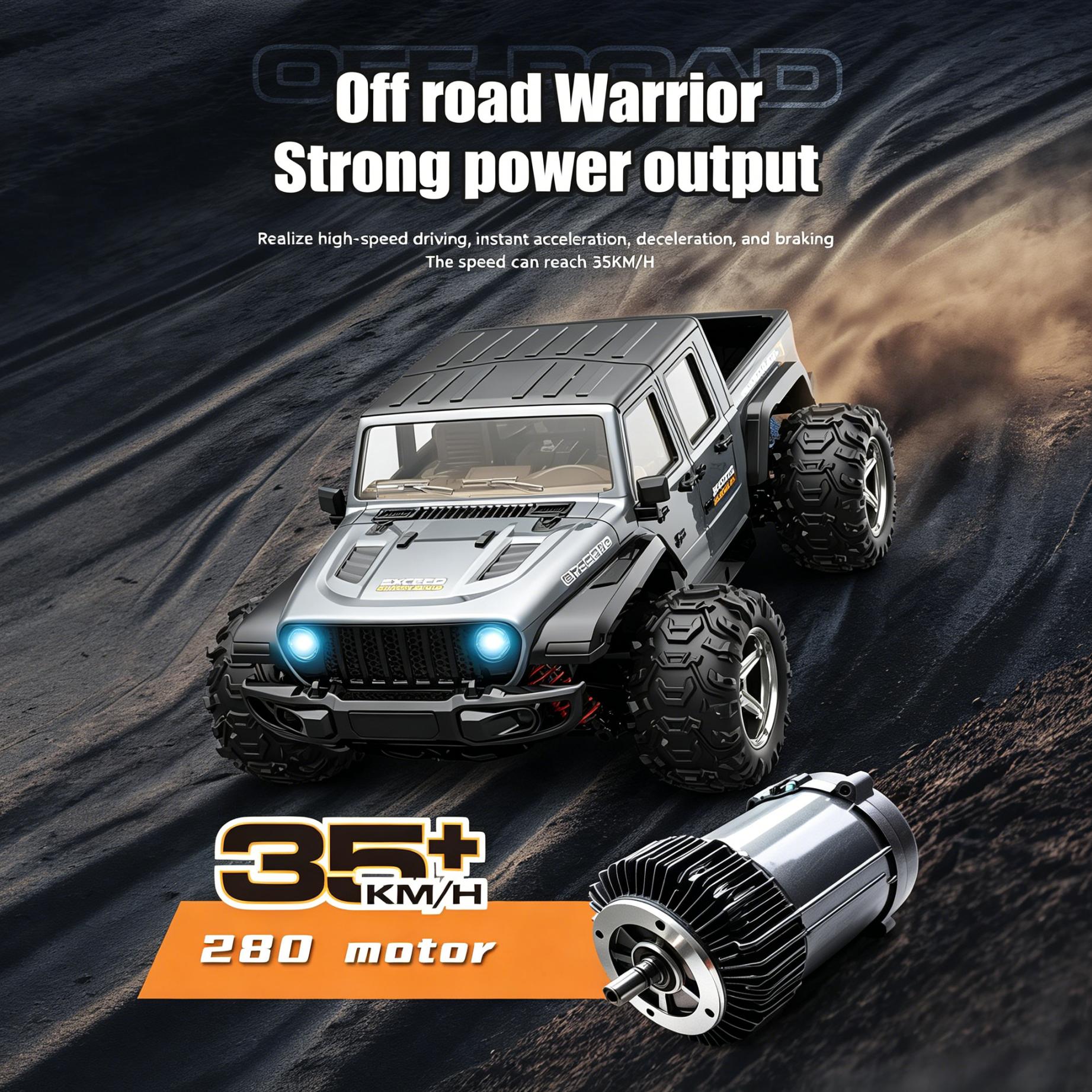 1:20 4WD RCジープカー モンスタートラック 2.4 - Rc Jeep Hobby のレビューと価格