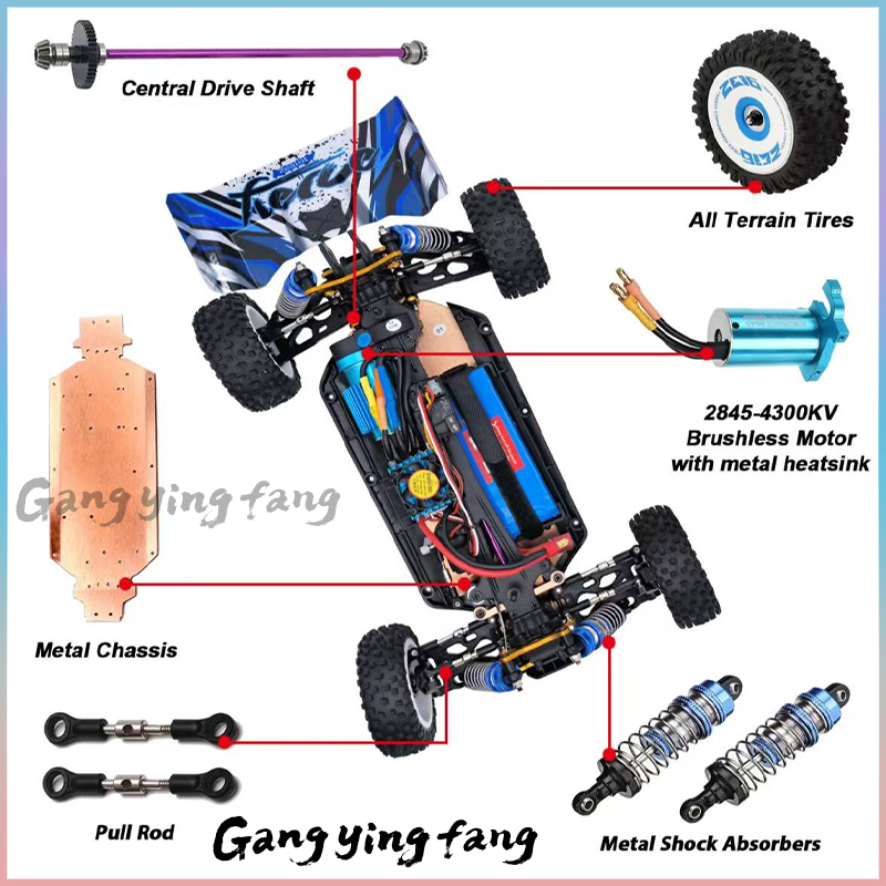1/12 124017 Wltoys -V8 2.4G レー - Rc Hobby Grade Cars のレビューと価格