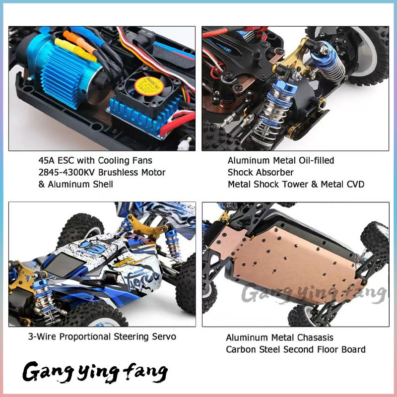 1/12 124017 Wltoys -V8 2.4G レー - Rc Hobby Grade Cars のレビューと価格